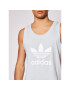 adidas Tank top Trefoil GN3488 Modrá Regular Fit - Pepit.cz