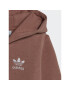 adidas Tepláková souprava Adicolor Hoodie Set IC9110 Hnědá Regular Fit - Pepit.cz