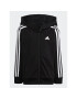 adidas Tepláková souprava Essentials 3-Stripes Shiny Tracksuit HR5906 Černá Slim Fit - Pepit.cz