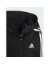 adidas Tepláková souprava Essentials 3-Stripes Shiny Tracksuit HR5906 Černá Slim Fit - Pepit.cz