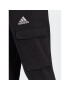 adidas Teplákové kalhoty Essentials Fleece Regular Tapered Cargo Joggers HL2226 Černá Regular Fit - Pepit.cz