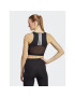 adidas Top AEROREADY Hyperglam Crop Tank Top IB2310 Černá - Pepit.cz