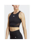 adidas Top AEROREADY Hyperglam Crop Tank Top IB2310 Černá - Pepit.cz