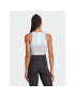 adidas Top AEROREADY Hyperglam Crop Tank Top IB2312 Modrá - Pepit.cz