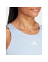 adidas Top AEROREADY Hyperglam Crop Tank Top IB2312 Modrá - Pepit.cz