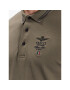 Aeronautica Militare Polokošile 231PO1673P191 Zelená Slim Fit - Pepit.cz