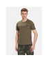 Aeronautica Militare T-Shirt 231TS1942J538 Zelená Regular Fit - Pepit.cz