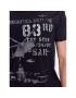 Aeronautica Militare T-Shirt 231TS2091J538 Tmavomodrá Regular Fit - Pepit.cz