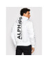 Alpha Industries Bunda bomber Back Print 128113 Bílá Regular Fit - Pepit.cz