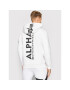 Alpha Industries Mikina Back Print 178318 Bílá Regular Fit - Pepit.cz