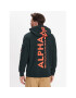 Alpha Industries Mikina Back Print 178318 Tmavomodrá Regular Fit - Pepit.cz