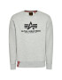 Alpha Industries Mikina Basic Sweater 178302 Šedá Regular Fit - Pepit.cz