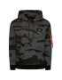 Alpha Industries Mikina Print Camo 178318C Šedá Regular Fit - Pepit.cz