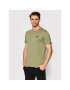 Alpha Industries T-Shirt Backprint 128507 Zelená Regular Fit - Pepit.cz