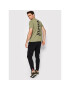 Alpha Industries T-Shirt Backprint 128507 Zelená Regular Fit - Pepit.cz