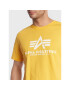 Alpha Industries T-Shirt Basic 100501 Žlutá Regular Fit - Pepit.cz