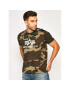 Alpha Industries T-Shirt Basic 100501C Zelená Regular Fit - Pepit.cz