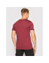 Alpha Industries T-Shirt Basic Foll Print 100501FP Bordó Regular Fit - Pepit.cz