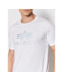 Alpha Industries T-Shirt Basic Reflective Print 100501RP Bílá Regular Fit - Pepit.cz