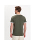 Alpha Industries T-Shirt Basic T Contrast 106501 Zelená Regular Fit - Pepit.cz