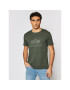 Alpha Industries T-Shirt Basic T Oildye 116515 Zelená Regular Fit - Pepit.cz