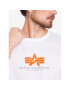 Alpha Industries T-Shirt Basic T Rubber 100501RB Bílá Regular Fit - Pepit.cz