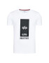 Alpha Industries T-Shirt Logo 126547 Bílá Regular Fit - Pepit.cz