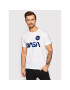 Alpha Industries T-Shirt Nasa Reflective 178501 Bílá Regular Fit - Pepit.cz