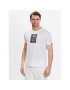 Alpha Industries T-Shirt Rainbow Reflective Label T 126501RR Bílá Regular Fit - Pepit.cz