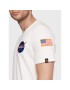 Alpha Industries T-Shirt Space Shuttle 176507 Bílá Regular Fit - Pepit.cz