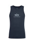 Alpha Industries Tank top Basic 126566 Tmavomodrá Regular Fit - Pepit.cz