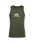 Alpha Industries Tank top Basic 126566 Zelená Regular Fit - Pepit.cz