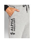 Alpha Industries Teplákové kalhoty Basic 116368 Šedá Regular Fit - Pepit.cz