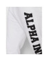 Alpha Industries Teplákové kalhoty Big Letters 126343 Bílá Regular Fit - Pepit.cz