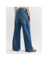 Americanos Jeansy Cartagena Modrá Wide Low-Rise - Pepit.cz