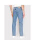 Americanos Jeansy Unisex Delaware Modrá Straight Leg - Pepit.cz