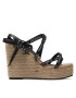 Armani Exchange Espadrilky XDP035 XV690 00002 Černá - Pepit.cz