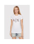 Armani Exchange T-Shirt 3LYTAG YJC7Z 1000 Bílá Regular Fit - Pepit.cz