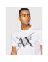 Armani Exchange T-Shirt 3LZTFD ZJ8EZ 1100 Bílá Slim Fit - Pepit.cz