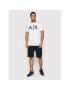 Armani Exchange T-Shirt 3LZTHA ZJH4Z 1100 Bílá Regular Fit - Pepit.cz