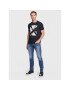 Armani Exchange T-Shirt 3RZTHQ ZJBYZ 1510 Tmavomodrá Slim Fit - Pepit.cz