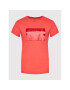 Armani Exchange T-Shirt 6LYT49 YJ8QZ 14AL Červená Regular Fit - Pepit.cz