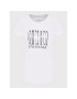 Armani Exchange T-Shirt 6LYT66 YJC7Z 1000 Bílá Regular Fit - Pepit.cz