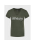 Armani Exchange T-Shirt 6LYTAA YJG3Z 1880 Zelená Regular Fit - Pepit.cz