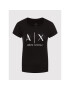 Armani Exchange T-Shirt 8NYT70 YJ16Z 1200 Černá Regular Fit - Pepit.cz