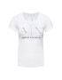 Armani Exchange T-Shirt 8NYT83 YJ16Z 1000 Bílá Regular Fit - Pepit.cz