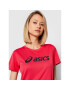 Asics T-Shirt Core 2012C330 Červená Regular Fit - Pepit.cz