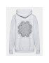 BDG Urban Outfitters Mikina Org Mandala Zip Thru 77173169 Šedá Zipped Hoodie Fit - Pepit.cz