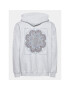 BDG Urban Outfitters Mikina Org Mandala Zip Thru 77173169 Šedá Zipped Hoodie Fit - Pepit.cz