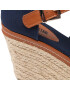 Big Star Shoes Espadrilky JJ274938 Tmavomodrá - Pepit.cz